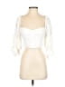 Amanda Uprichard Ivory 3/4 Sleeve Blouse Size S - photo 1