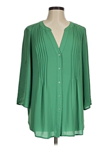 BCBGMAXAZRIA 3/4 Sleeve Blouse (view 1)