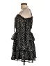 Justify 100% Polyester Stars Black Casual Dress Size L - photo 5
