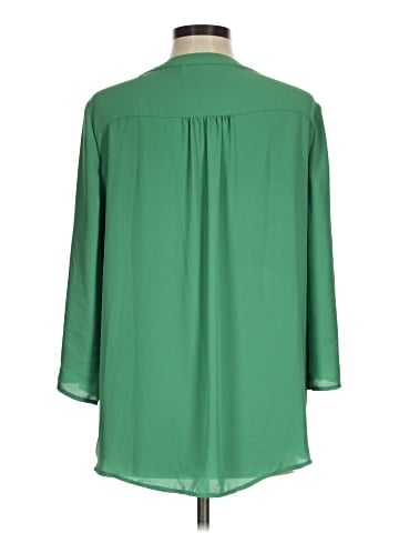 BCBGMAXAZRIA 3/4 Sleeve Blouse (view 2)