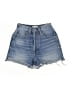 RE/DONE 100% Cotton Blue Denim Shorts Size 23 waist - photo 1