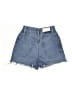 RE/DONE 100% Cotton Blue Denim Shorts Size 23 waist - photo 2