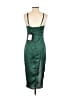 PrettyLittleThing 100% Polyester Green Cocktail Dress Size 4 - photo 2