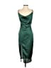 PrettyLittleThing 100% Polyester Green Cocktail Dress Size 4 - photo 1