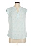 Candie's 100% Polyester Teal Sleeveless Blouse Size M - photo 1