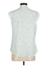 Candie's 100% Polyester Teal Sleeveless Blouse Size M - photo 2