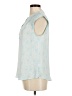Candie's 100% Polyester Teal Sleeveless Blouse Size M - photo 5