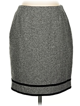 Petite Sophisticate Wool Skirt