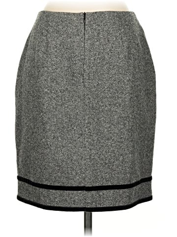 Petite Sophisticate Wool Skirt (view 2)