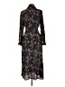 Spense 100% Polyester Floral Black Casual Dress Size 10 - photo 2