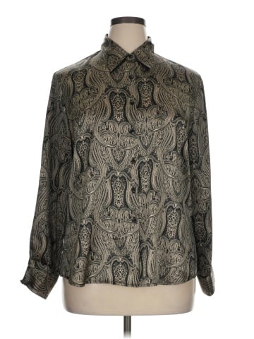 Notations Long Sleeve Blouse (view 1)