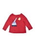 Old Navy 100% Cotton Red Long Sleeve T-Shirt Size 12-18 mo - photo 1