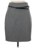 Express Solid Gray Formal Skirt Size 2 - photo 1