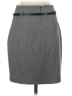 Express Solid Gray Formal Skirt Size 2 - photo 2