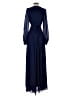 Lulus 100% Polyester Solid Blue Cocktail Dress Size S - photo 2