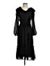 by the River 100% Polyester Black Cocktail Dress Size S - photo 1