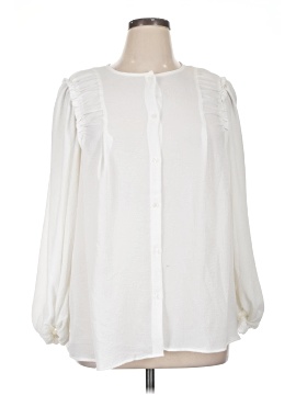 Max Studio 3/4 Sleeve Blouse (view 1)