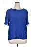 Zac & Rachel Blue Short Sleeve Blouse Size XL - photo 1