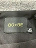 Do & Be Solid Black Casual Dress Size M - photo 7