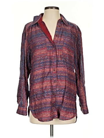 Pilcro Long Sleeve Blouse (view 1)