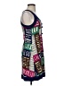 Lush Graphic Blue Casual Dress Size S - photo 4