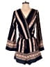 Charlotte Russe 100% Polyester Paisley Blue Romper Size XS - photo 1