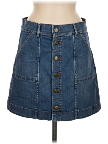 Ann Taylor LOFT Denim Skirt (view 1)