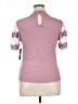 Willow Pink Short Sleeve Top Size XL - photo 2