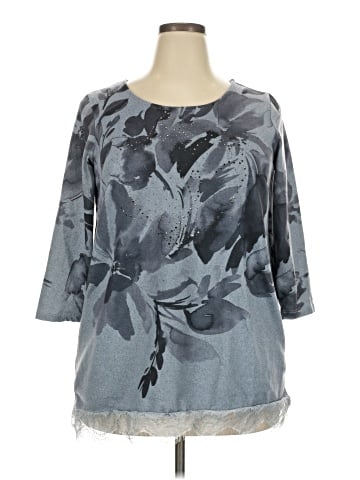 Avenue 3/4 Sleeve Top (view 1)