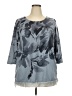 Avenue Gray 3/4 Sleeve Top Size 18 Plus - photo 1