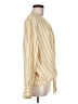 Rag & Bone 100% Silk Stripes Yellow Blouse Size M - photo 4