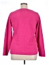 Basic Editions 100% Polyester Pink Pullover Sweater Size XL - photo 2