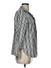 Chico's Stripes Silver Long Sleeve Blouse Size Sm (0) - photo 4