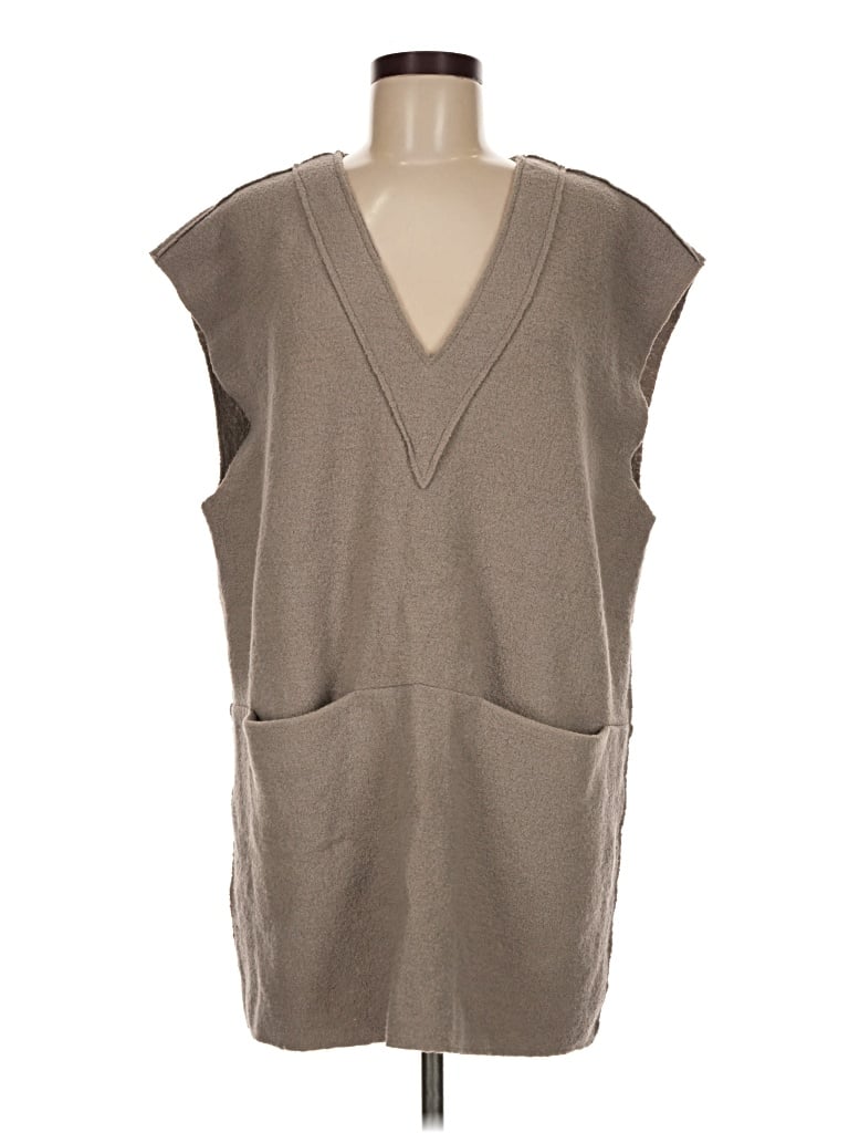 Pre-owned Zara Casual Dress In Gray
