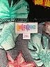 Lularoe Tropical Teal Casual Skirt Size 22 - 24 - photo 4