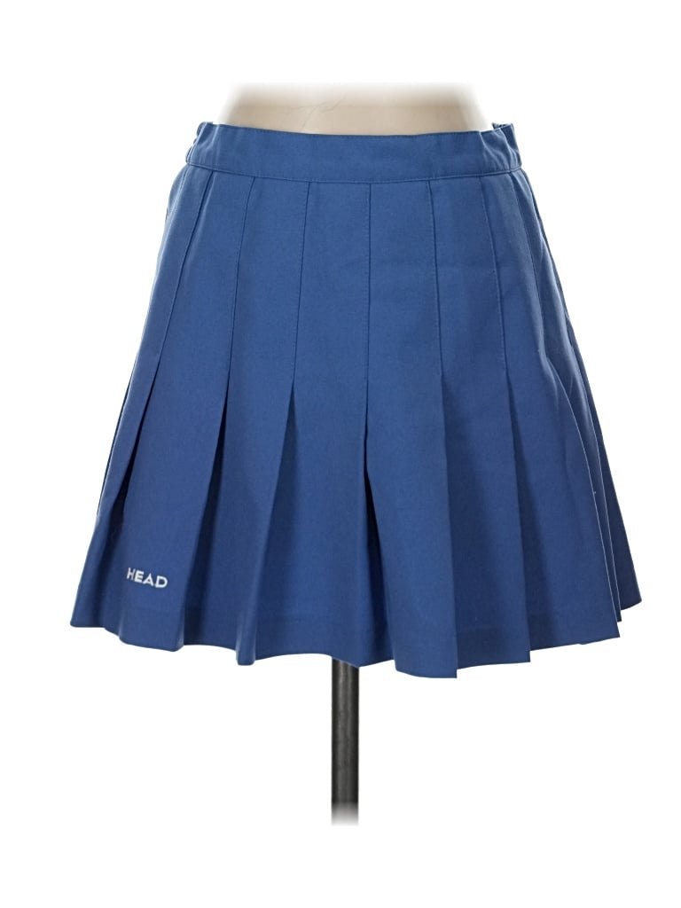 Pre-owned Head Casual Skirt In Blue