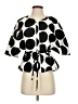 Gracia Polka Dots Black 3/4 Sleeve Blouse Size S - photo 1