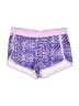 Eddie Bauer Print Purple Athletic Shorts Size 7 - photo 1