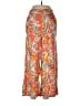 Assorted Brands Paisley Orange Linen Pants Size L - photo 1