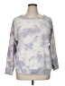 Splendid Tie-dye Purple Pullover Sweater Size XL - photo 1
