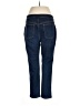 Chico's Solid Blue Jeggings Size Lg (2) - photo 2