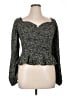 Arula 100% Polyester Black Long Sleeve Blouse Size XL - photo 1