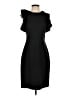 J.Crew 100% Wool Solid Black Cocktail Dress Size 0 - photo 1