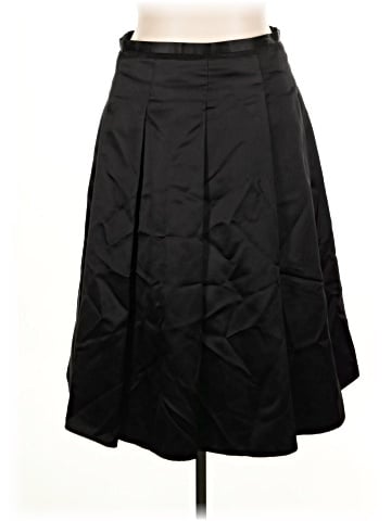 Teri Jon by Rickie Freeman Silk Skirt (view 1)