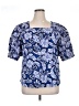Chico's Blue Short Sleeve Blouse Size XL - photo 1