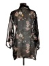Mudd 100% Polyester Black Cardigan One size - photo 2