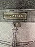 Point Sur Houndstooth Gray Jeans Size 28 waist - photo 4
