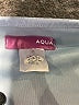 Aqua Solid Blue Casual Skirt Size M - photo 3