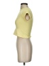 Mac Duggal Yellow Short Sleeve Turtleneck Size S (estimated) - photo 5