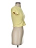 Mac Duggal Yellow Short Sleeve Turtleneck Size S (estimated) - photo 4